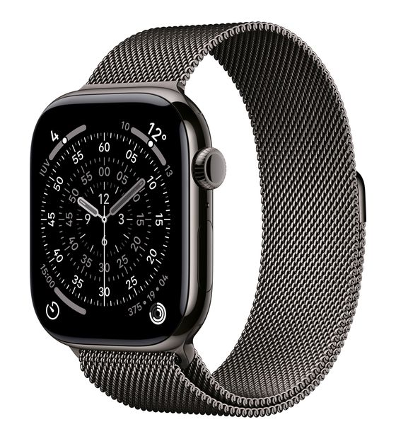 Apple Watch Series 11 Digital 46 mm M/L Smartwatch Rechteckig IP6X 38 h 326 ppi 5G  (Titan) f&uuml;r 913,00 Euro