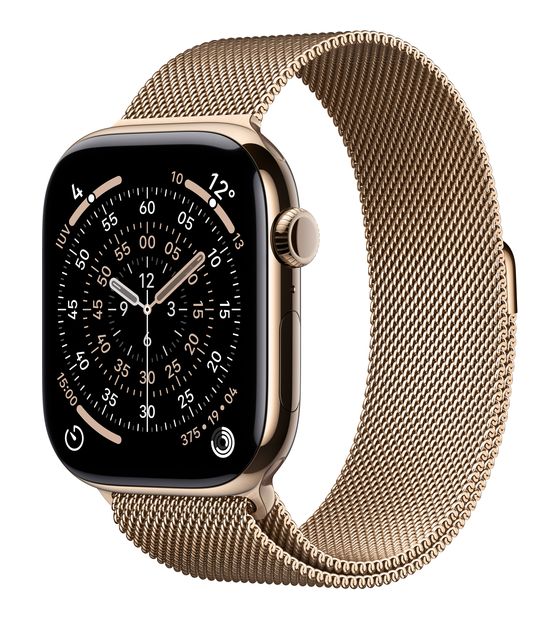 Apple Watch Series 11 Digital 46 mm S/M Smartwatch Rechteckig IP6X 38 h 326 ppi 5G  (Titan) f&uuml;r 913,00 Euro