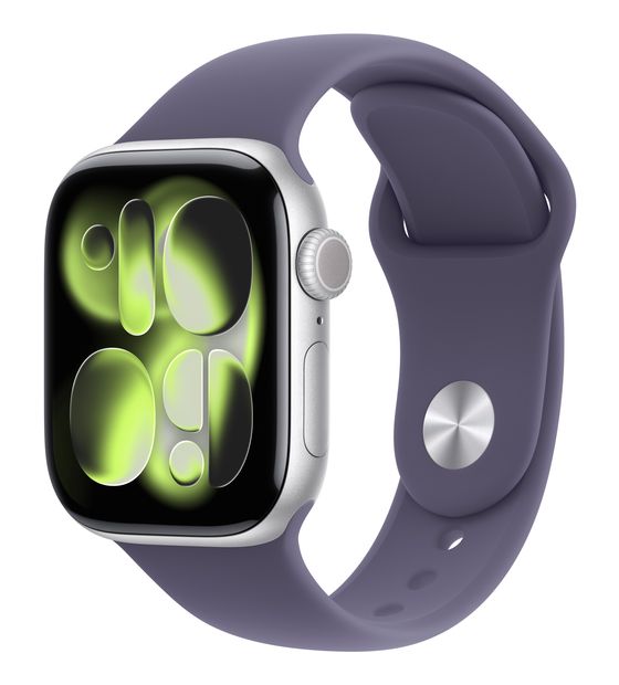Apple Watch Series 11 Digital 42 mm S/M Smartwatch Rechteckig IP6X 38 h 326 ppi  (Silber) f&uuml;r 449,00 Euro