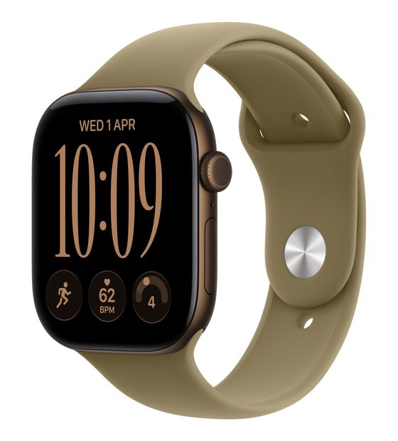 Apple Watch Series 12 42 mm S/M Smartwatch Rechteckig IP6X 24 h 326 ppi  (Bronze) f&uuml;r 449,00 Euro