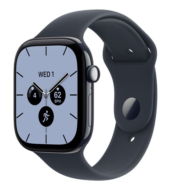 Apple Watch Series 12 46 mm M/L Smartwatch Rechteckig IP6X 24 h 326 ppi 5G  (Blau) f&uuml;r 1.099,00 Euro