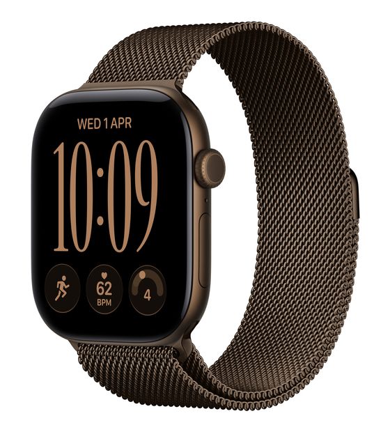 Apple Watch Series 12 46 mm S/M Smartwatch Rechteckig IP6X 24 h 326 ppi 5G  (Bronze) f&uuml;r 669,00 Euro