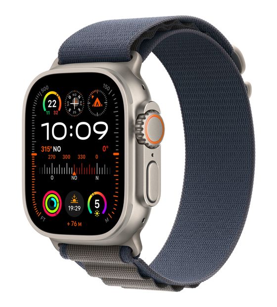 Apple Watch Ultra 2 Digital 49 mm S Smartwatch Rechteckig IP6X 72 h 4G  (Titan) f&uuml;r 749,00 Euro