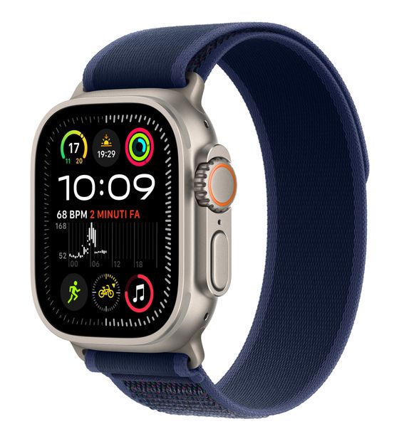Apple Watch Ultra 2 Digital 49 mm S/M Smartwatch Rechteckig IP6X 72 h 326 ppi 4G  (Titan) f&uuml;r 829,00 Euro