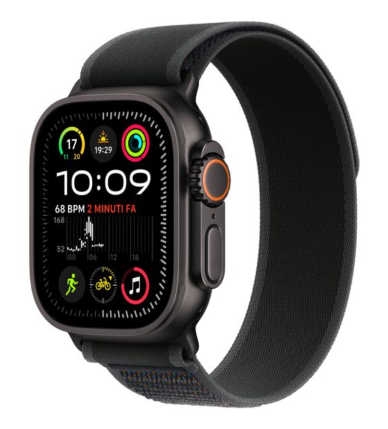 Apple Watch Ultra 2 Digital 49 mm S/M Smartwatch Rechteckig IP6X 72 h 326 ppi 4G  (Schwarz) f&uuml;r 899,00 Euro