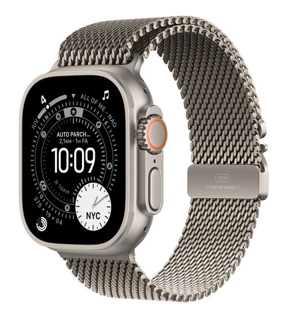 Apple Watch Ultra 3 Digital 49 mm L Smartwatch Rechteckig IP6X 72 h 326 ppi 5G  (Titan) f&uuml;r 1.015,00 Euro