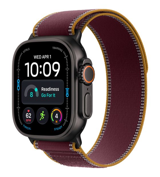 Apple Watch Ultra 4 49 mm S/M Smartwatch Rechteckig IP6X 50 h 326 ppi 5G  (Schwarz) f&uuml;r 899,00 Euro