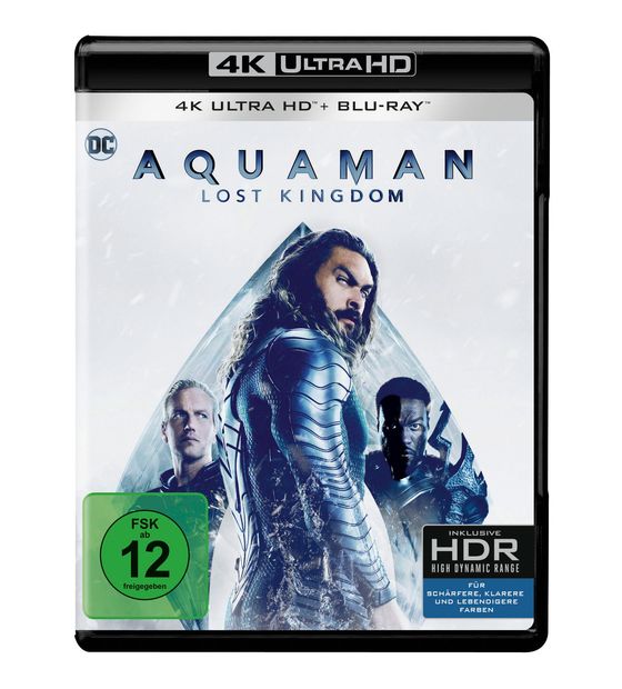 Aquaman: Lost Kingdom (4K Ultra HD BLU-RAY + BLU-RAY) f&uuml;r 17,99 Euro