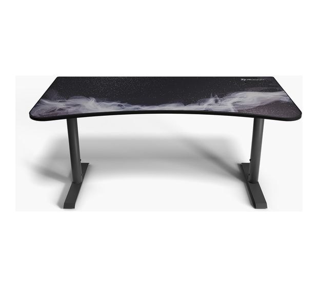 Arozzi Arena Gamingtisch bis 80 kg  (Schwarz, Weiß) f&uuml;r 276,99 Euro
