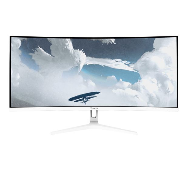 Arozzi Nova Curved 4K Ultra HD Monitor 86,4 cm (34 Zoll) 21:9 1 ms 350 cd/m²  (Weiß) f&uuml;r 349,00 Euro