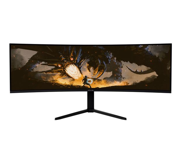 Arozzi Nova Curved Quad HD Monitor 124,5 cm (49 Zoll) 32:9 4 ms 350 cd/m²  (Schwarz) f&uuml;r 899,00 Euro