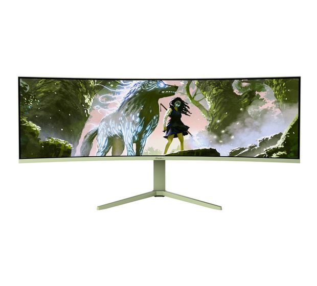 Arozzi Nova Curved Quad HD Monitor 124,5 cm (49 Zoll) 32:9 4 ms 350 cd/m²  (Grün) f&uuml;r 899,00 Euro