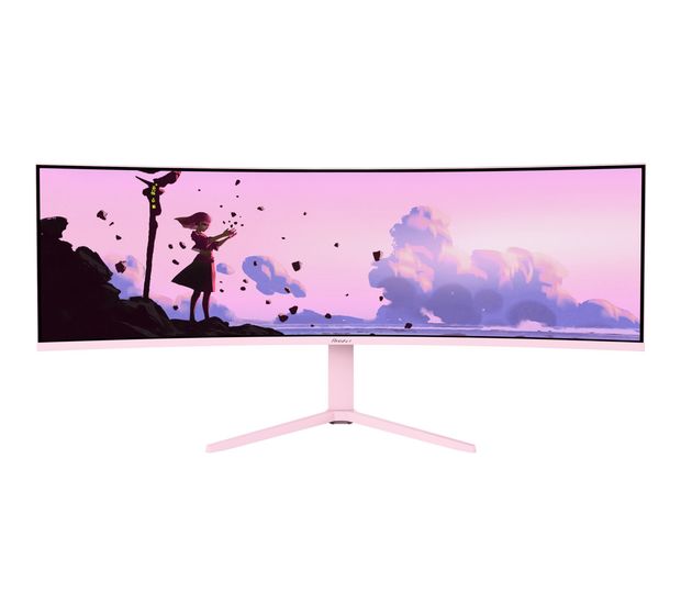 Arozzi Nova Curved Quad HD Monitor 124,5 cm (49 Zoll) 32:9 4 ms 350 cd/m²  (Pink) f&uuml;r 899,00 Euro