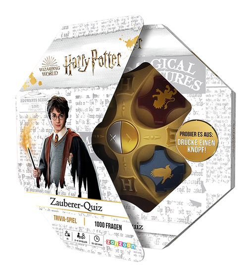 Asmodee Harry Potter Zauberer-Quiz Brettspiel bis zu 4 Spielern ab 8 Jahr(e) f&uuml;r 29,49 Euro