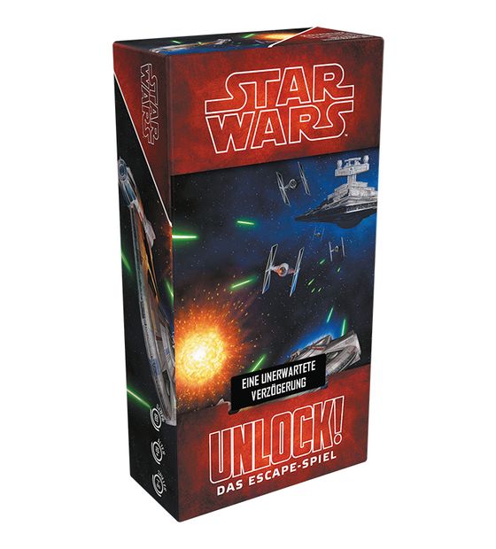 Asmodee Unlock! Star Wars: Eine unerwartete Verzögerung Kartenspiel bis zu 6 Spielern ab 10 Jahr(e) f&uuml;r 15,99 Euro