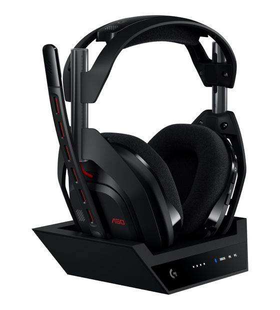 ASTRO Gaming A50 (Gen 5) Over Ear Bluetooth Kopfhörer kabellos 24 h Laufzeit USB Type-C / USB Type-A  (Schwarz) f&uuml;r 244,00 Euro