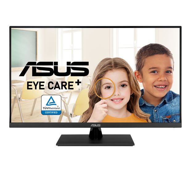 Asus Eye Care VP327Q 4K Ultra HD Monitor 80 cm (31.5 Zoll) 16:9 4 ms 350 cd/m²  (Schwarz) f&uuml;r 320,00 Euro