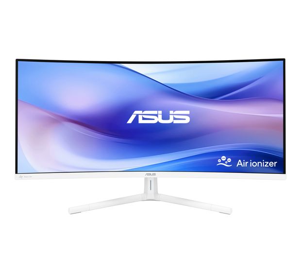 Asus Eye Care VU34WCIP-W Quad HD Monitor 86,4 cm (34 Zoll) 21:9 1 ms 300 cd/m²  (Weiß) f&uuml;r 452,00 Euro
