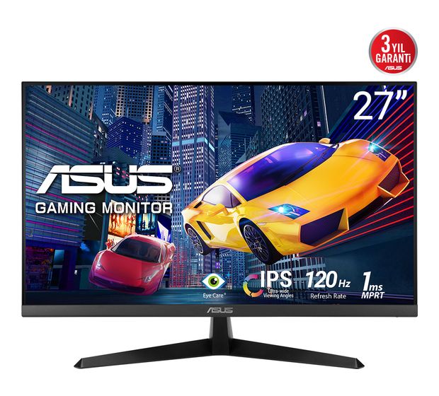 Asus Eye Care VY279HGR Full HD Monitor 68,6 cm (27 Zoll) 16:9 250 cd/m²  (Schwarz) f&uuml;r 150,99 Euro
