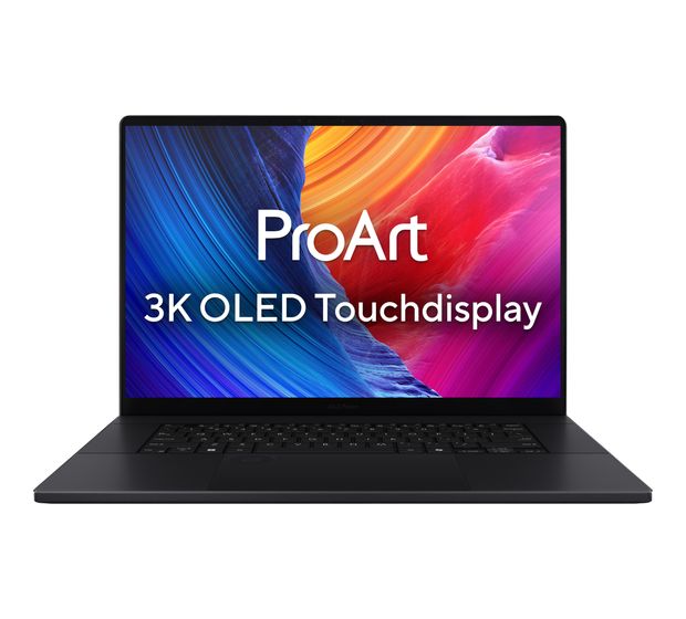 Asus ProArt H7606WP-SR271W 2K Ultra HD Notebook 40,6 cm (16 Zoll) 2880 x 1800 Pixel 32 GB Ram 1 TB SSD Windows 11 Home AMD Ryzen 9 max. 5,1 GHz NVIDIA GeForce RTX 5070 Laptop-GPU  (Schwarz) f&uuml;r 3.299,00 Euro