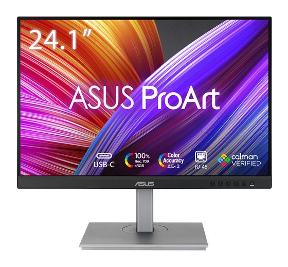 Asus ProArt PA248CNV Full HD Monitor 61,2 cm (24.1") 16:10 5 ms 300 cd/m²  (Schwarz) f&uuml;r 389,90 Euro