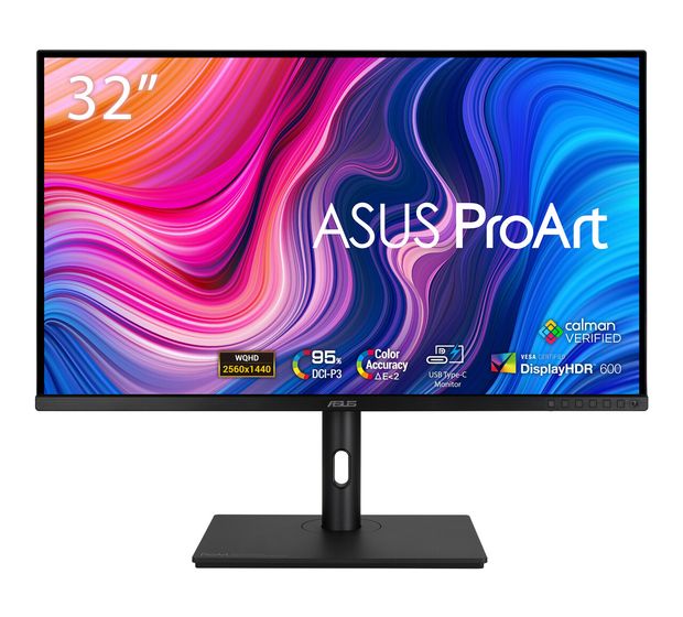 Asus ProArt PA328CGV Quad HD Monitor 81,3 cm (32 Zoll) 16:9 5 ms 450 cd/m²  (Schwarz) f&uuml;r 817,00 Euro