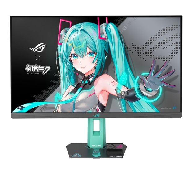 Asus ROG Strix XG27ACMEG-G Hatsune Miku Edition Quad HD Monitor 68,6 cm (27 Zoll) 16:9 1 ms 400 cd/m²  (Mehrfarbig) f&uuml;r 511,00 Euro