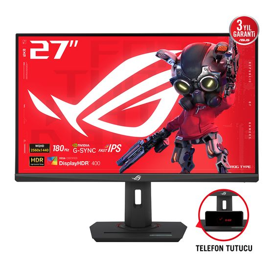 Asus ROG Strix XG27ACS Quad HD Monitor 68,6 cm (27 Zoll) 16:9 1 ms 350 cd/m²  (Schwarz) f&uuml;r 304,00 Euro