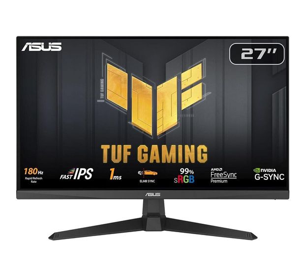 Asus TUF Gaming VG279Q3A Full HD Monitor 68,6 cm (27 Zoll) 16:9 1 ms 250 cd/m²  (Schwarz) f&uuml;r 238,00 Euro