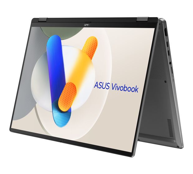 Asus Vivobook Flip TP3607SA-SI716W Copilot+ PC WUXGA Notebook 40,6 cm (16 Zoll) 1920 x 1200 Pixel 512 GB SSD Windows 11 Home Intel Core Ultra 7 max. 4,8 GHz  (Grau) f&uuml;r 1.212,00 Euro
