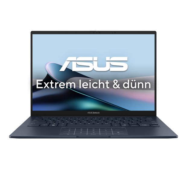 Asus Zenbook 14 UX3405CA-QL205W WUXGA Notebook 35,6 cm (14 Zoll) 1920 x 1200 Pixel 1 TB SSD Windows 11 Home Intel Core Ultra 9 max. 5,4 GHz  (Blau) f&uuml;r 1.399,00 Euro