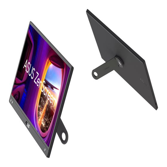 Asus ZenScreen MB166CR Full HD Monitor 39,6 cm (15.6 Zoll) 16:9 5 ms 250 cd/m²  (Schwarz) f&uuml;r 164,99 Euro