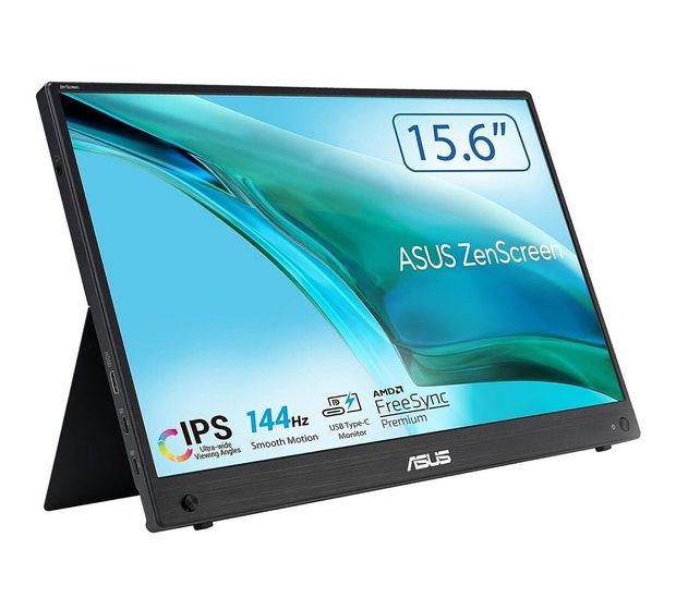 Asus ZenScreen MB16AHG Full HD Monitor 39,6 cm (15.6 Zoll) 16:9 3 ms 300 cd/m²  (Schwarz) f&uuml;r 389,90 Euro
