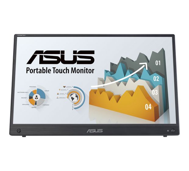 Asus ZenScreen Touch MB16AHT Full HD Monitor 39,6 cm (15.6 Zoll) 16:9 5 ms 250 cd/m²  (Schwarz) f&uuml;r 409,90 Euro