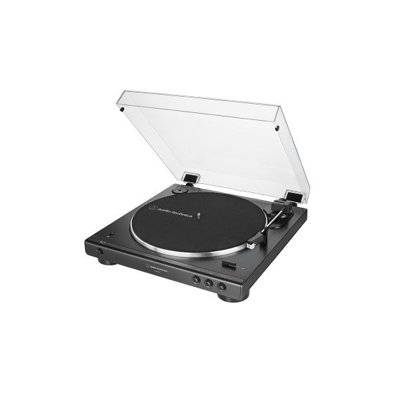 Audio-Technica AT-LP60XBT vollautomatischer Audio-Plattenspieler mit Riemenantrieb  (Schwarz) f&uuml;r 179,00 Euro