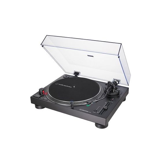 Audio-Technica AT-LP120XUSB Plattenspieler mit Direktantrieb  (Schwarz) f&uuml;r 286,99 Euro