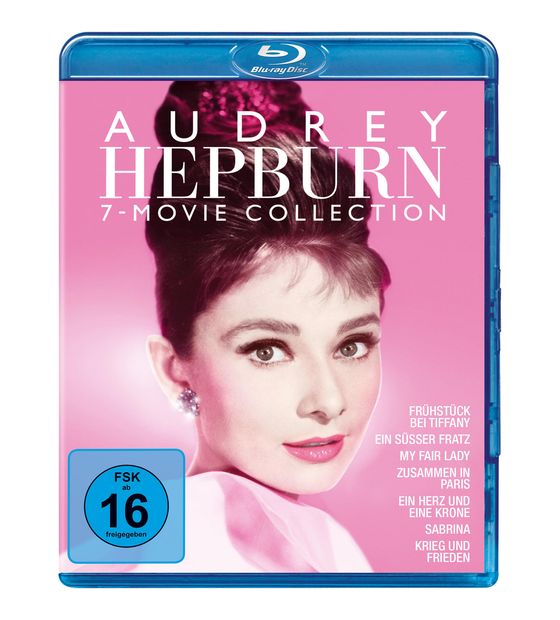 Audrey Hepburn - 7 Movie Collection (Blu-Ray) f&uuml;r 28,99 Euro