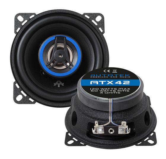 Autotek ATX42 2-Wege Einbaulautsprecher 120 W f&uuml;r 26,49 Euro