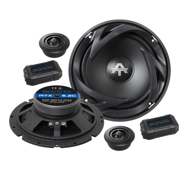 Autotek ATX6.2C Einbaulautsprecher 200 W f&uuml;r 50,49 Euro