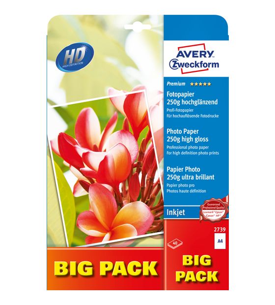Avery Inkjet Photo Paper 2x20 Sheets f&uuml;r 31,29 Euro