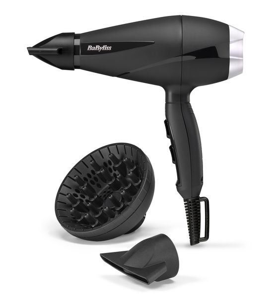 BaByliss 6710DE Turbo Pro 2100 Haartrockner 2100 W  (Schwarz) f&uuml;r 41,49 Euro
