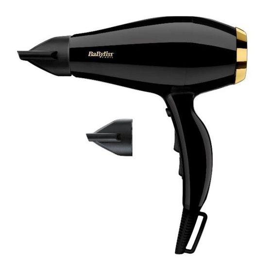 BaByliss 6714E Super Pro Haartrockner 2300 W  (Schwarz, Gold) f&uuml;r 63,99 Euro