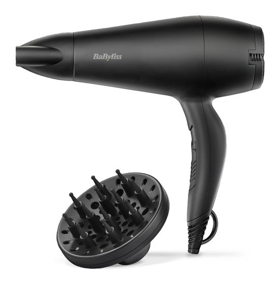 BaByliss D215DE Power Smooth Haartrockner 2000 W  (Schwarz) f&uuml;r 31,49 Euro