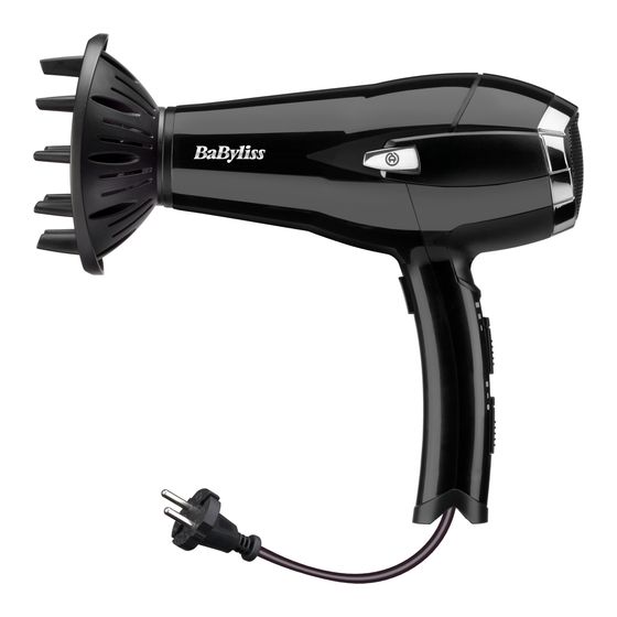BaByliss D374DE Cordkeeper Haartrockner 2000 W  (Schwarz) f&uuml;r 40,49 Euro