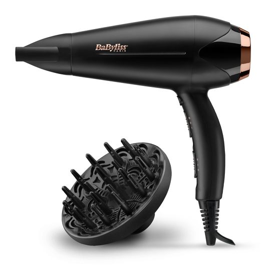 BaByliss D570DE Turbo Shine 2200 Haartrockner 2200 W  (Schwarz) f&uuml;r 35,99 Euro