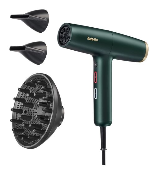BaByliss D6555DE Air Power Pro Haartrockner 1700 W  (Gold, Grün) f&uuml;r 111,99 Euro