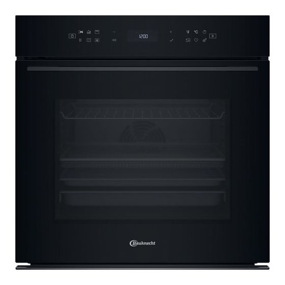 Bauknecht BBI78PT1SK Einbaubackofen groß AutoClean f&uuml;r 670,00 Euro