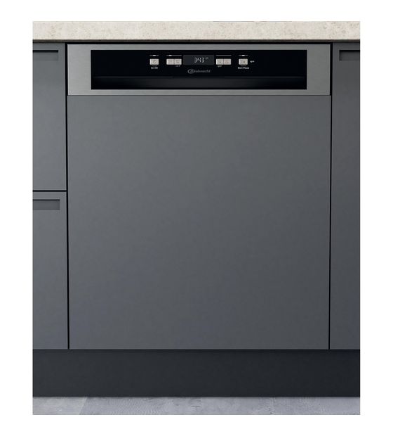 Bauknecht BKEXPBN 60 cm Geschirrspüler teilintegriert (ohne Front) Sehr leise 14 Maßgedecke aquaStop Funktion ActiveDry f&uuml;r 499,00 Euro