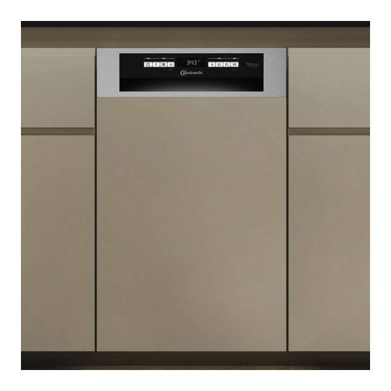 Bauknecht BKRPAS 45 cm Geschirrspüler vollintegriert (ohne Front) Sehr leise 10 Maßgedecke ActiveDry f&uuml;r 754,00 Euro