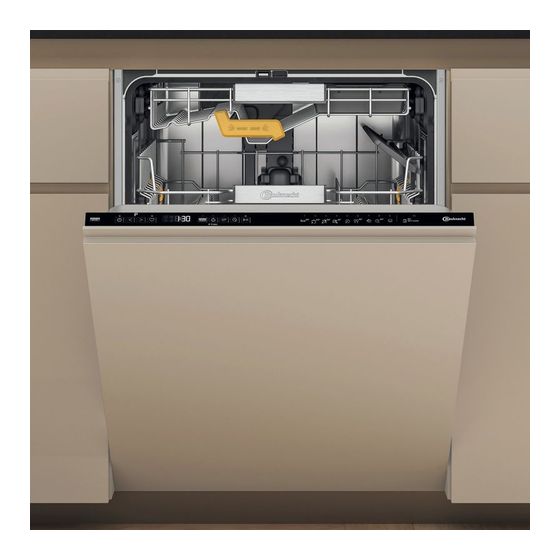 Bauknecht BKSV1IBM 60 cm Geschirrspüler vollintegriert (ohne Front) Sehr leise 15 Maßgedecke f&uuml;r 499,00 Euro